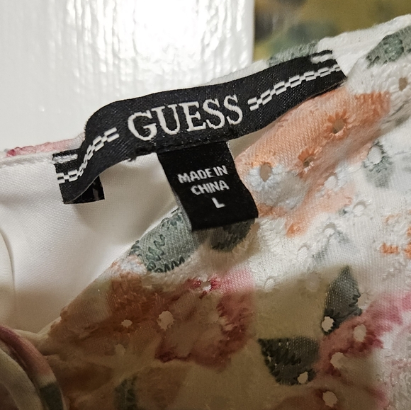 Floral Ruched Bodycon Dress From Guess - Picture 3 of 3